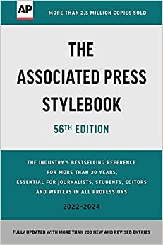 AP Stylebook, 56th Edition