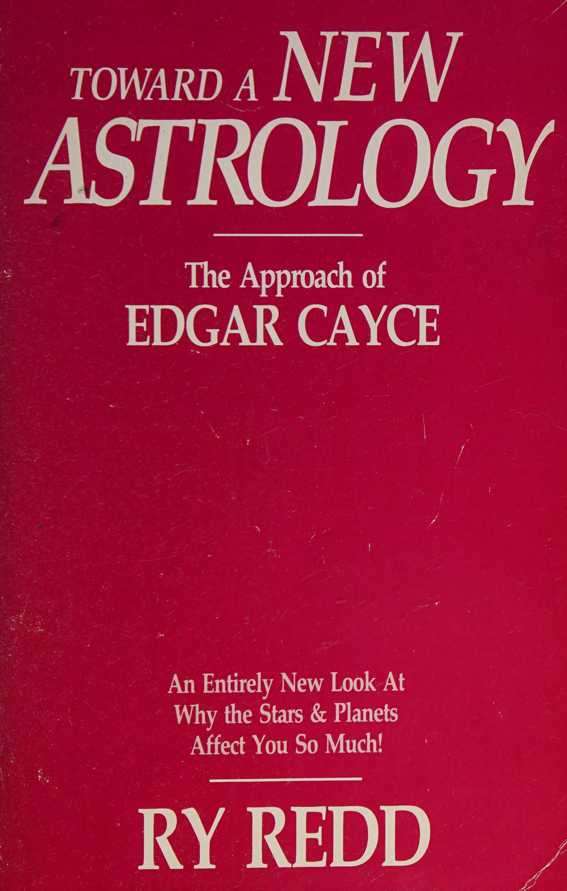 Toward a New Astrology