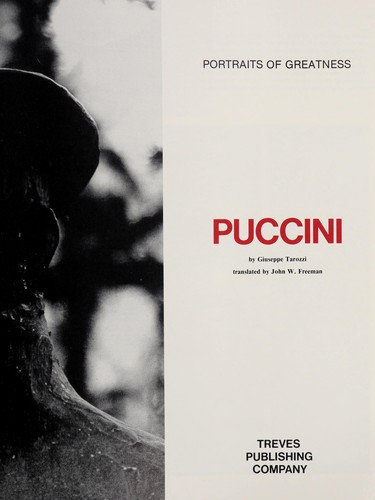 Portraits Of Greatness: Puccini