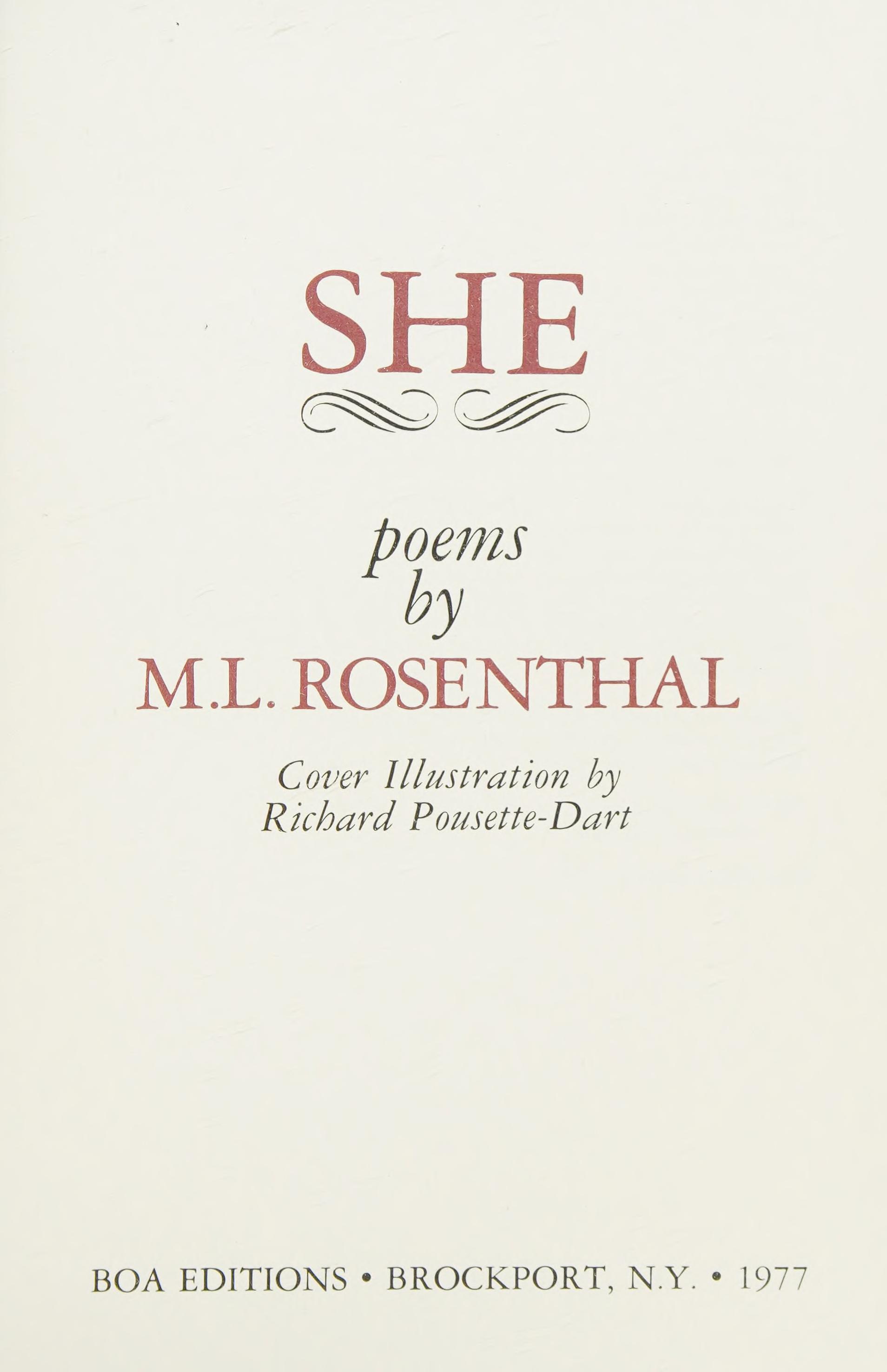 She