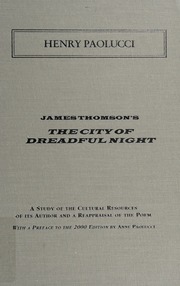 James Thomson's the City of Dreadful Night