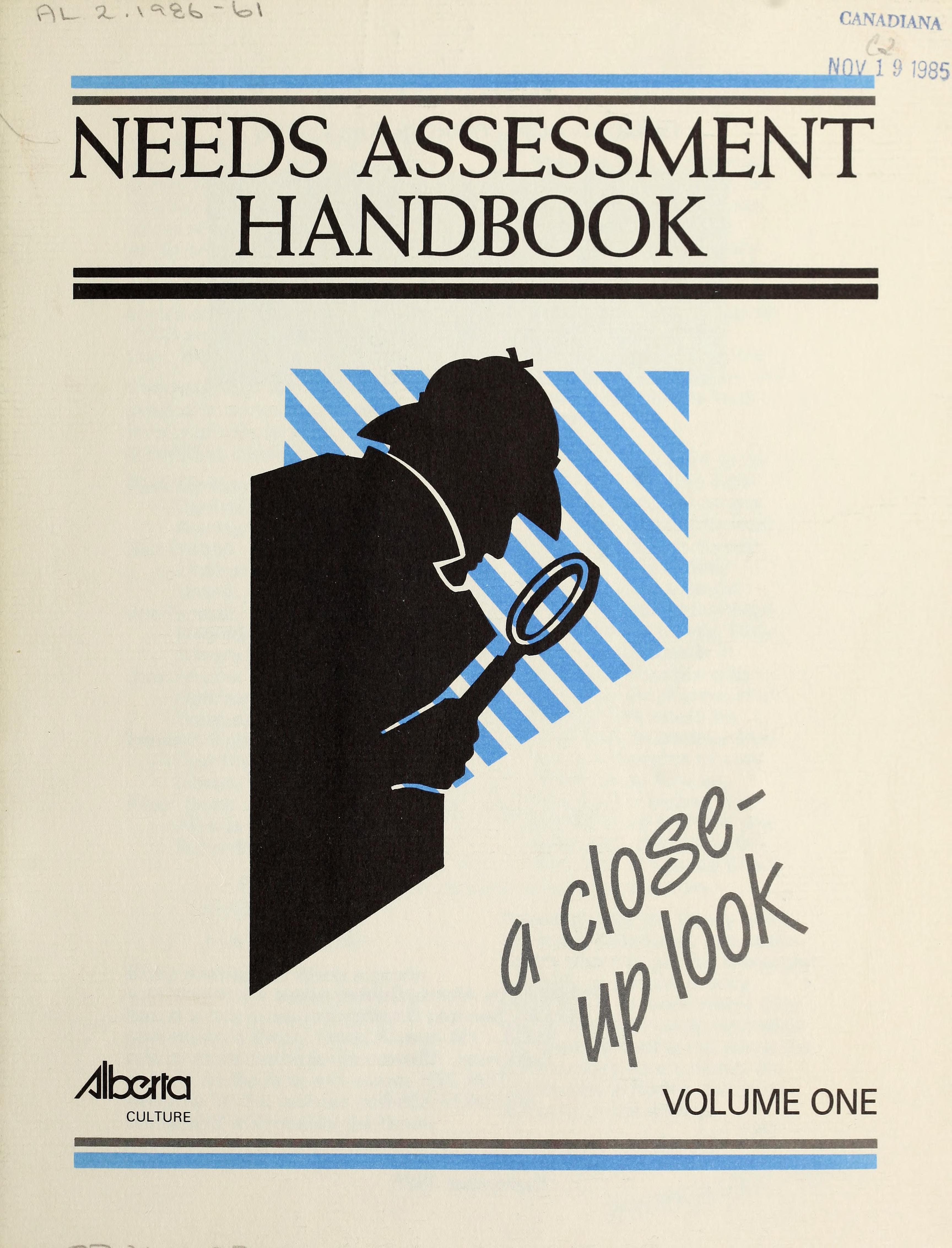 Needs Assessment Handbook