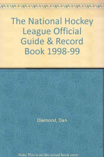 The National Hockey League Official Guide & Record Book 1998-99