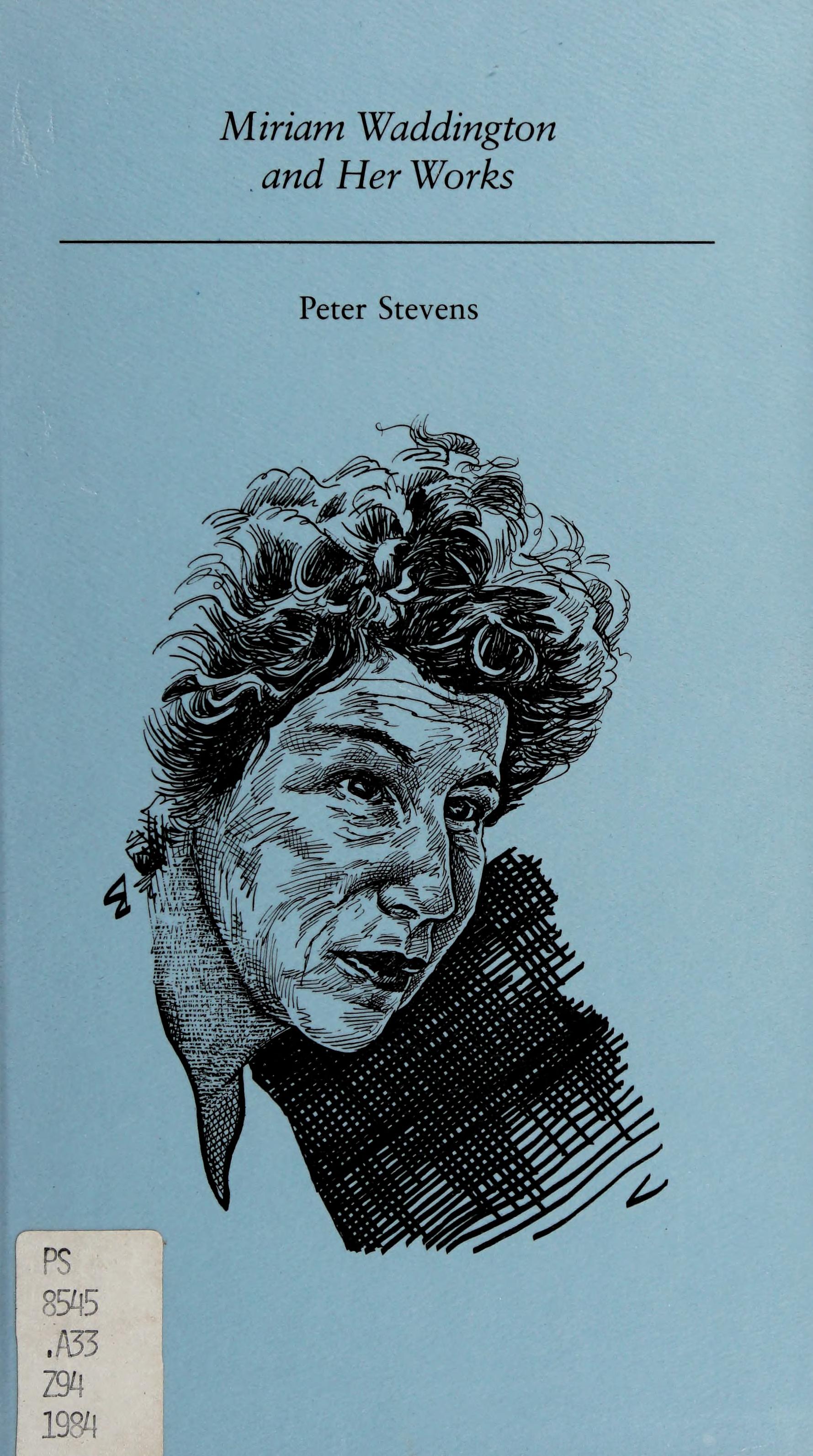 Miriam Waddington and Her Works