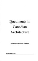 Documents in Canadian Architecture