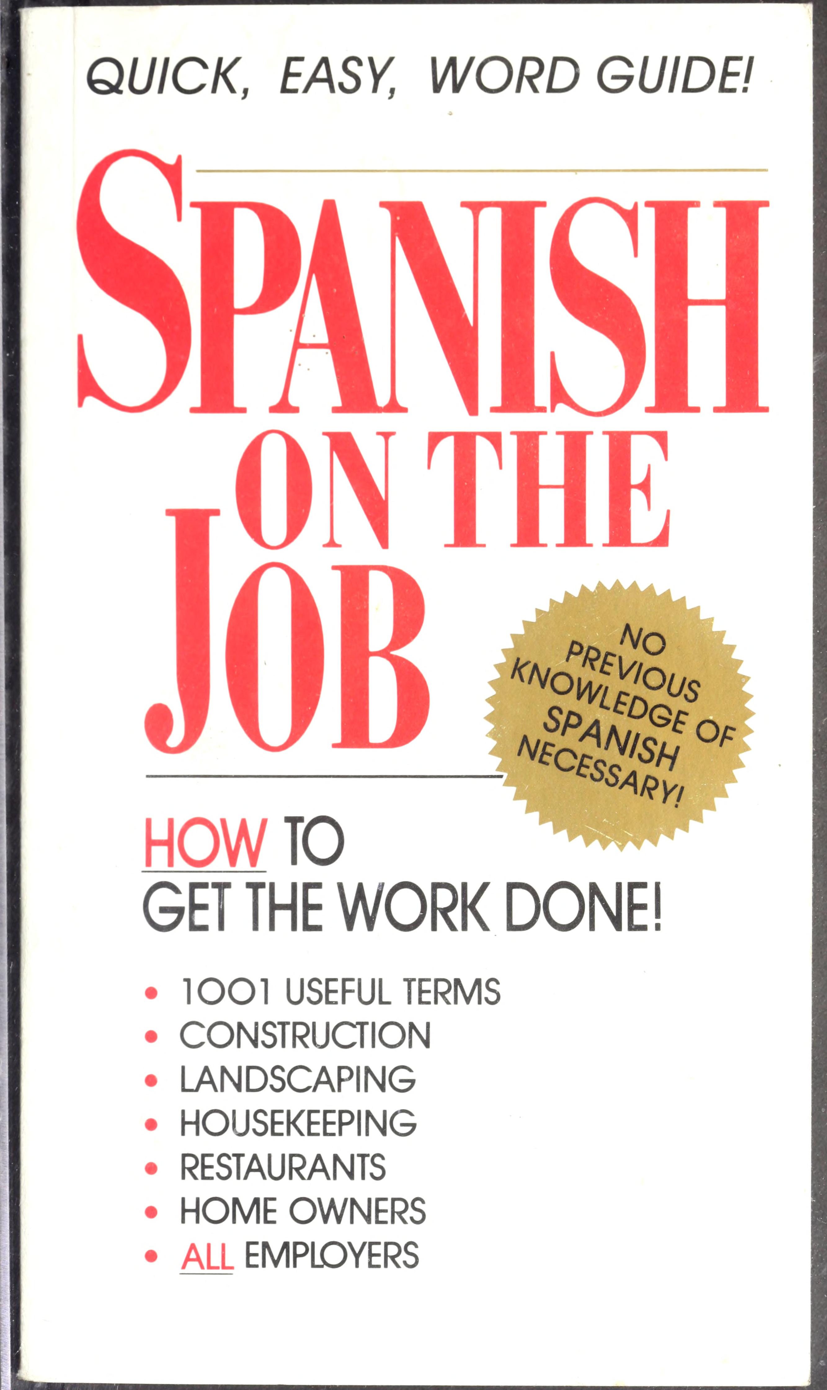 Spanish on the Job