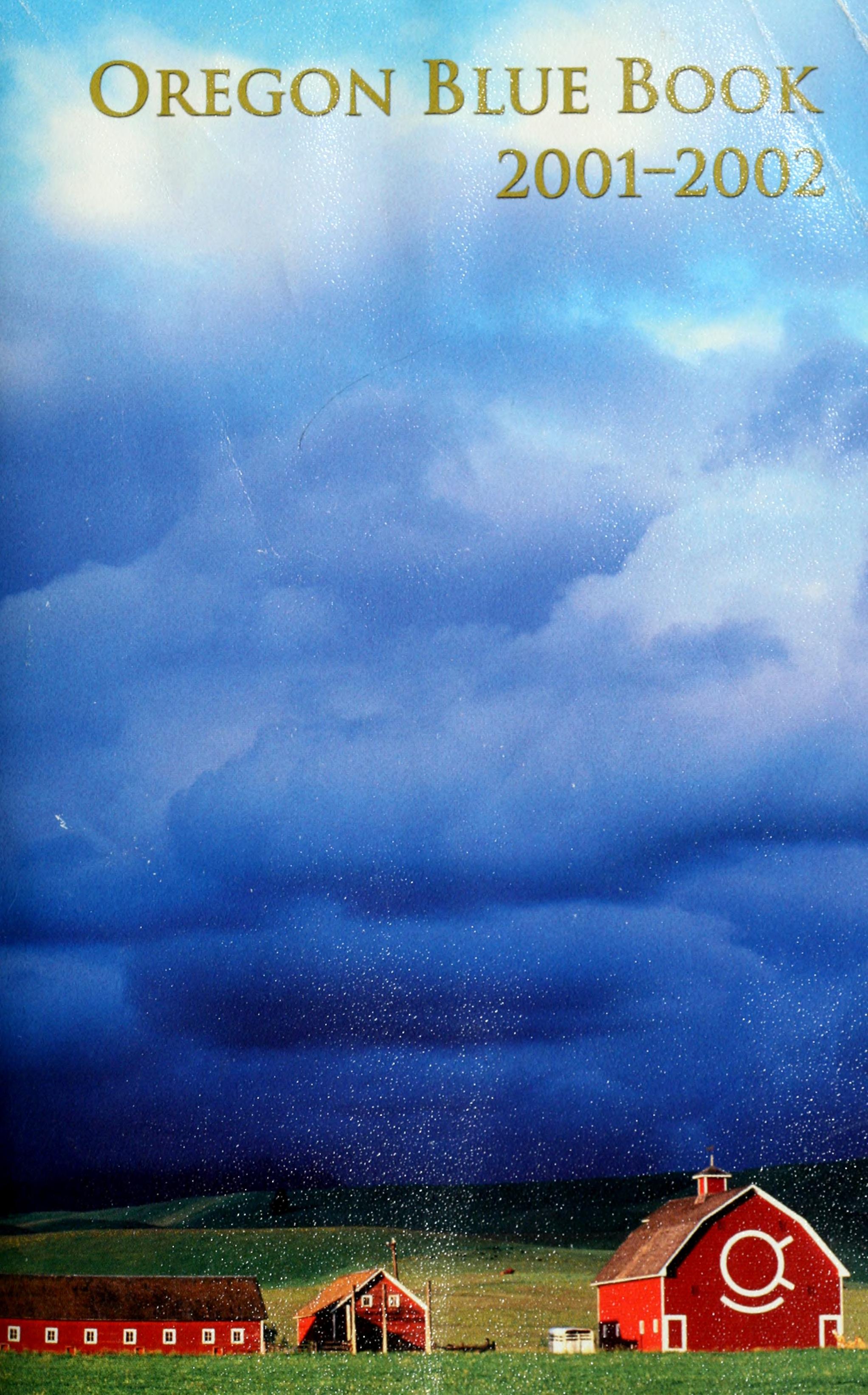 1993-1994 Oregon Blue Book