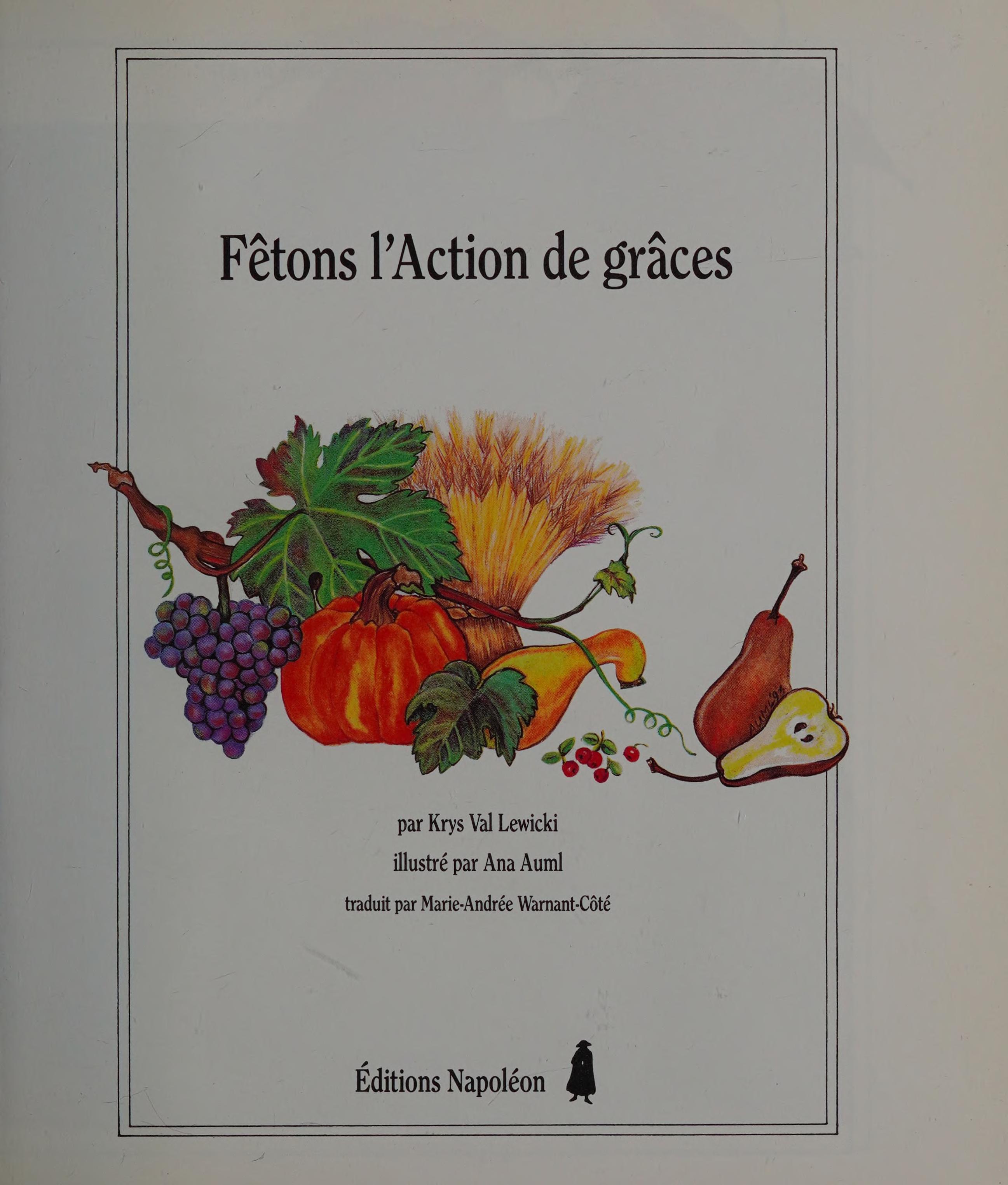 Fetons L'Action De Graces