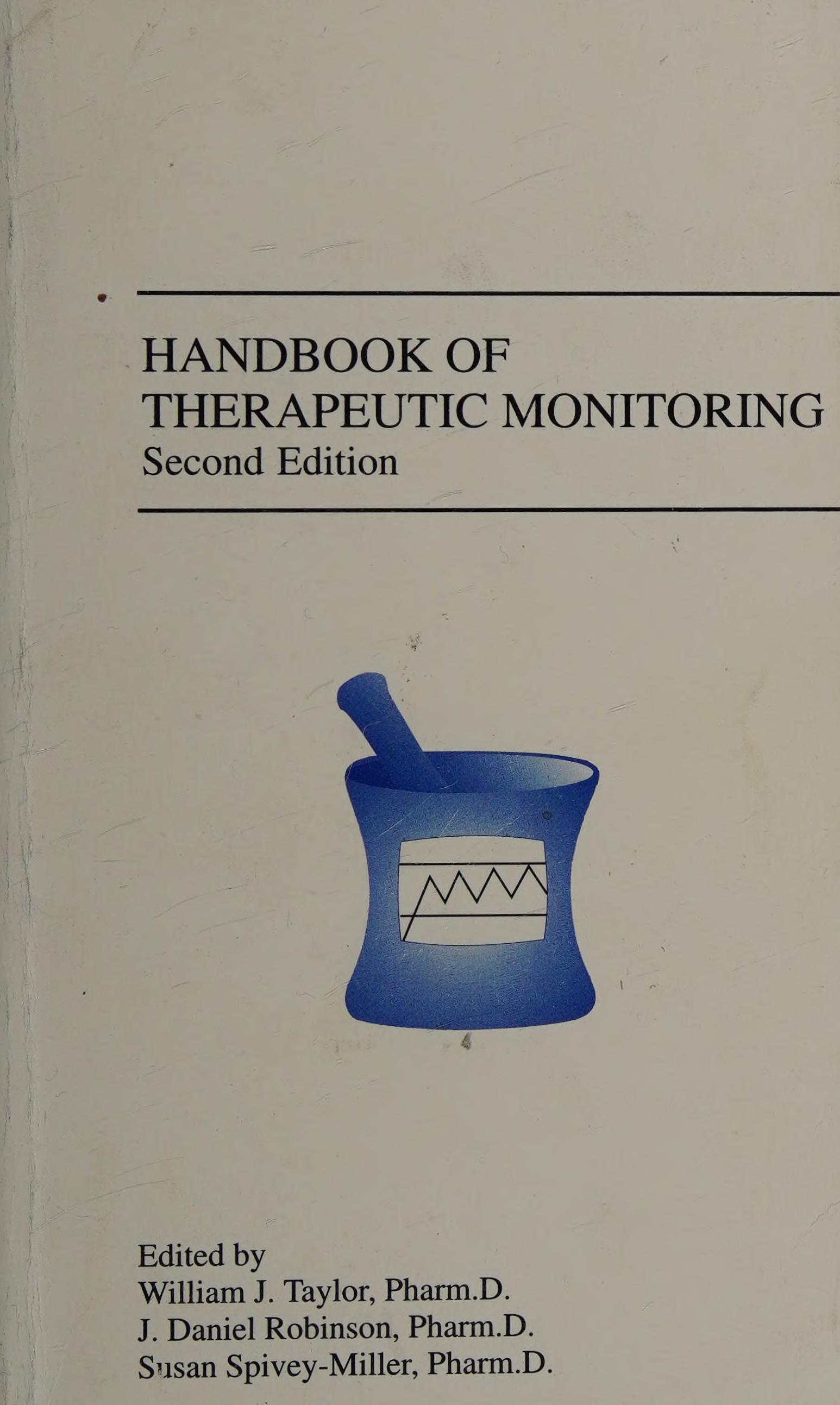 Simkin Handbook of Therapeutic Monitoring