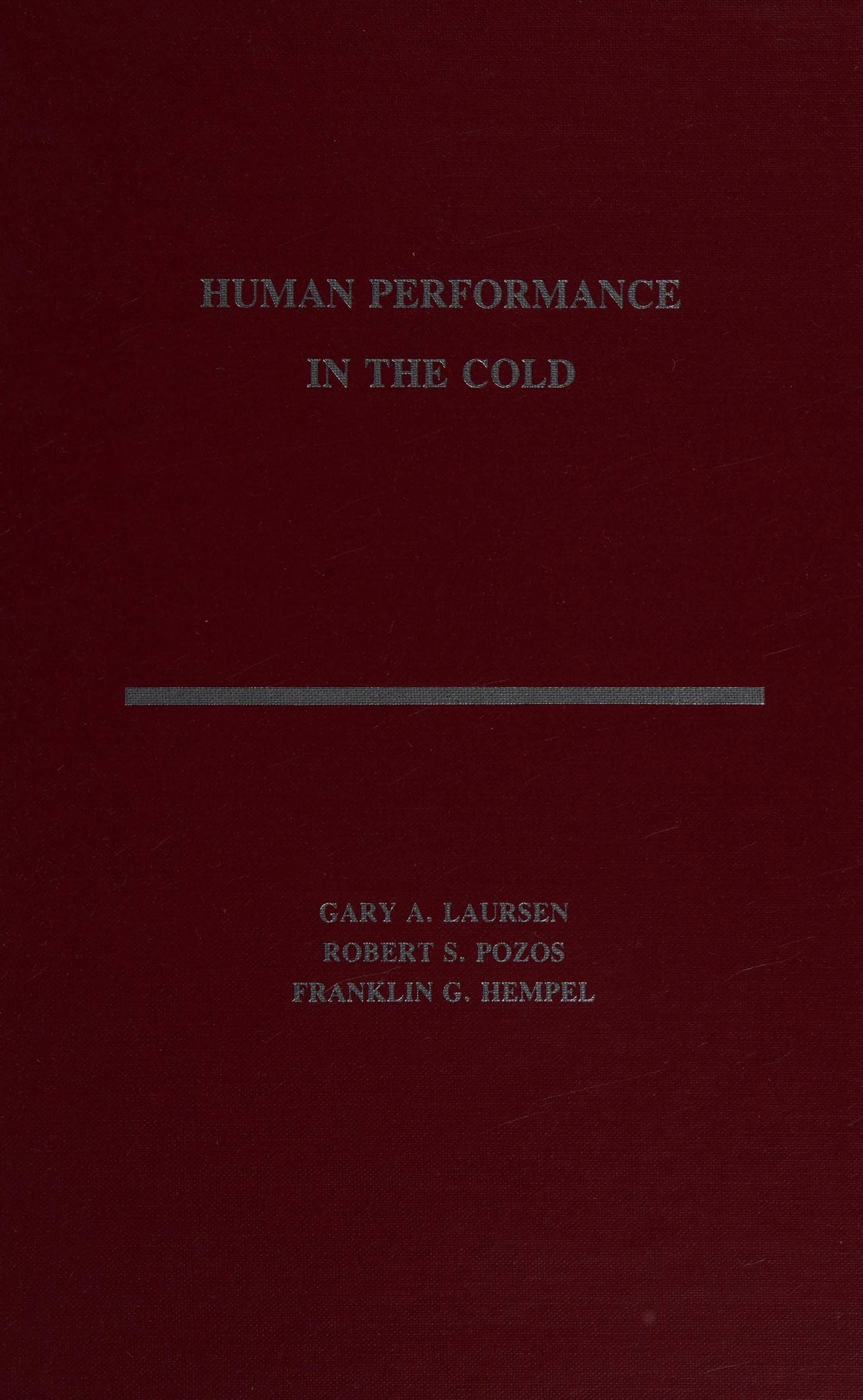 Human Performance in the Cold