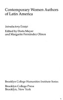 Contemporary women authors of Latin America