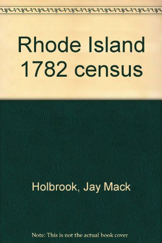 Rhode Island 1782 Census