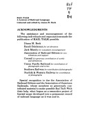 Rail Talk