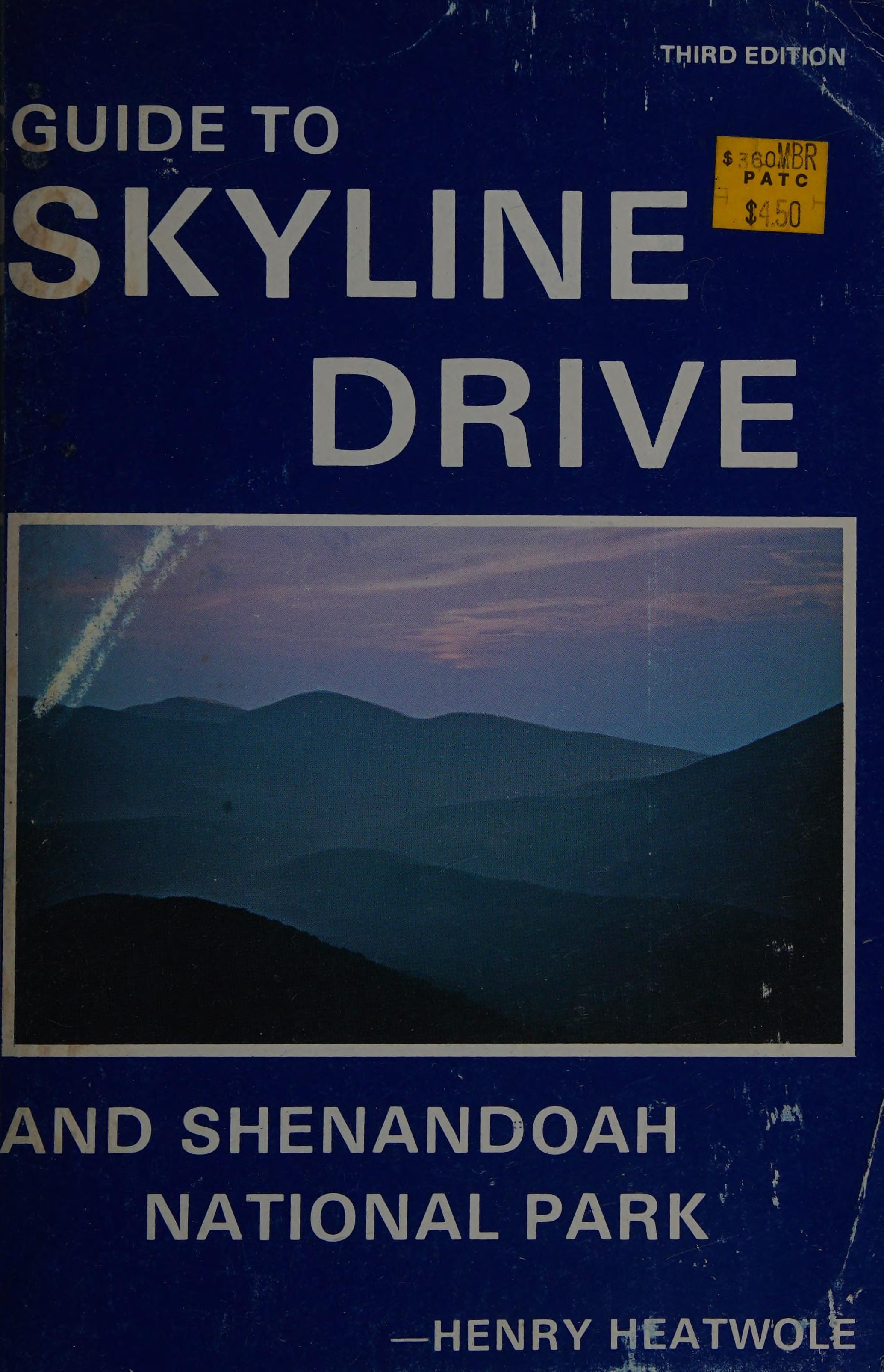 Guide to Skyline Drive and Shenandoah National Park (Bulletin