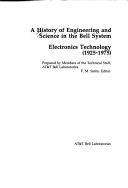A History of Engineering and Science in the Bell System