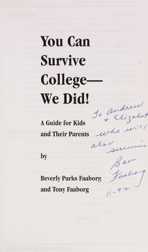 You Can Survive College