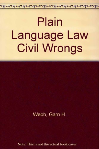 Plain Language Law - Civil Wrongs
