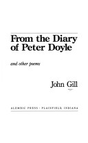 From the Diary of Peter Doyle and Other Poems