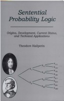 Sentential Probability Logic: Origins, Development, Current Status, And Technical Applications