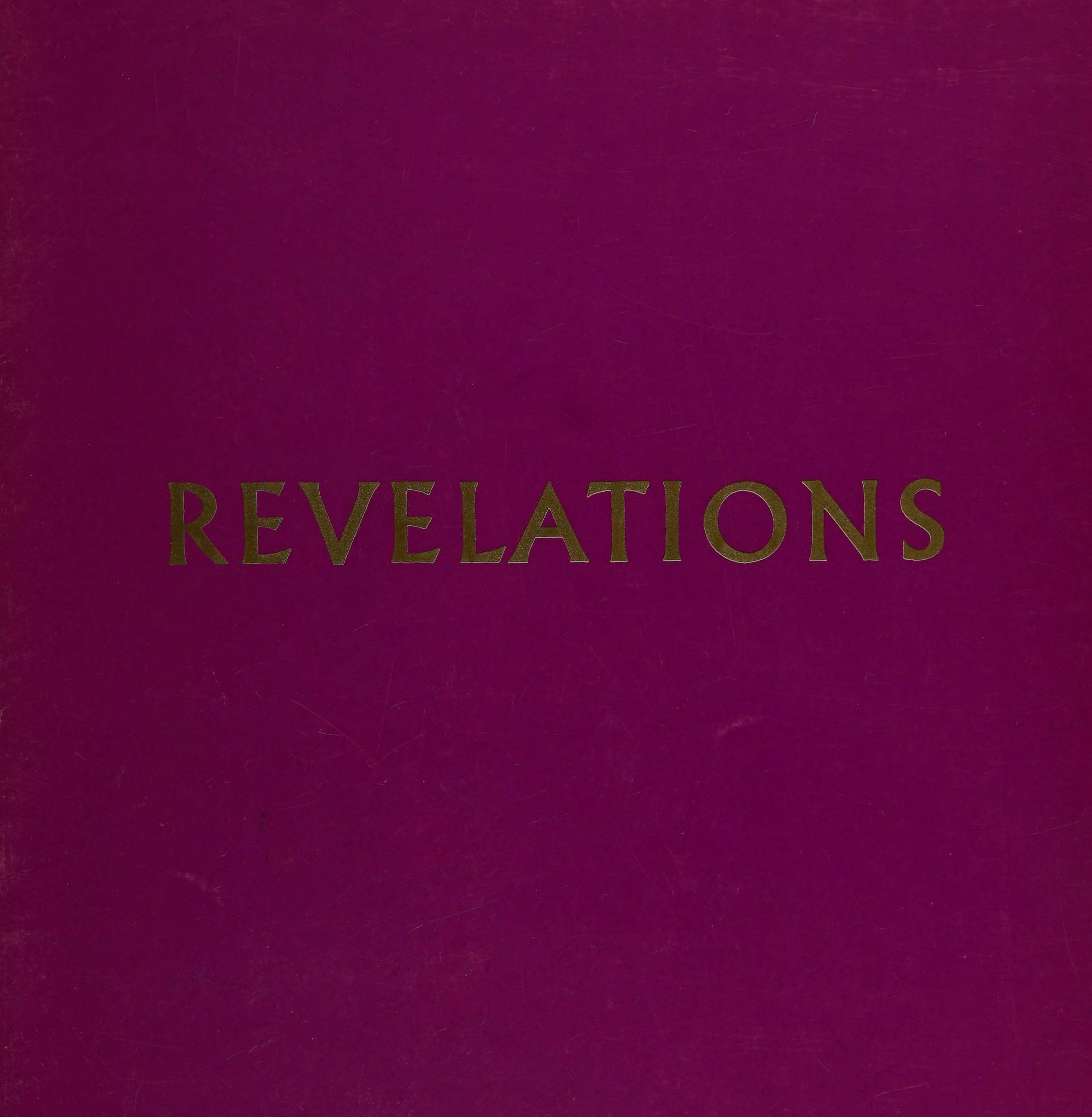 Revelations: The Transformative Impulse In Recent Art : July 13-September 10, 1989