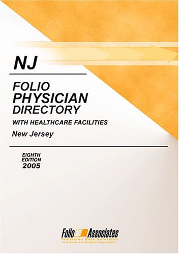 Folio Physician Directory of New Jersey, 2005