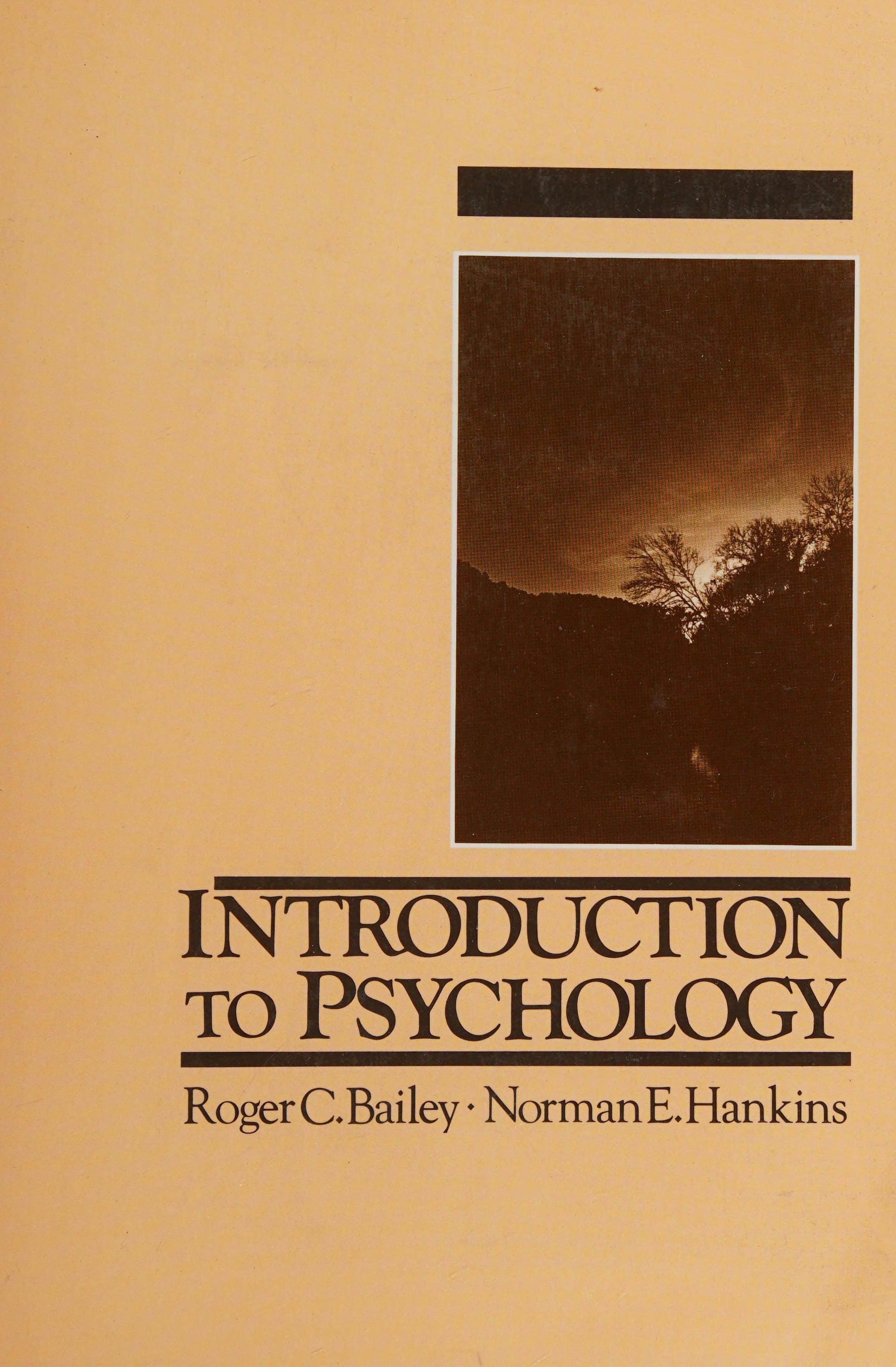 Introduction To Psychology