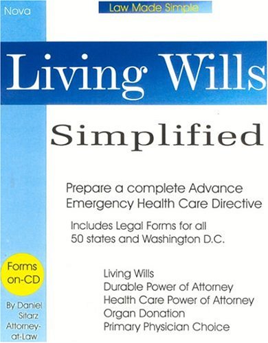 Living Wills Simplified--with Forms on Cd