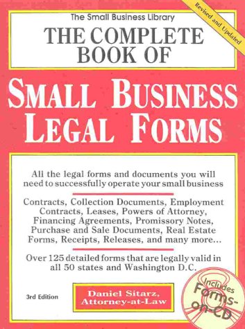 The Complete Book of Small Business Legal Forms