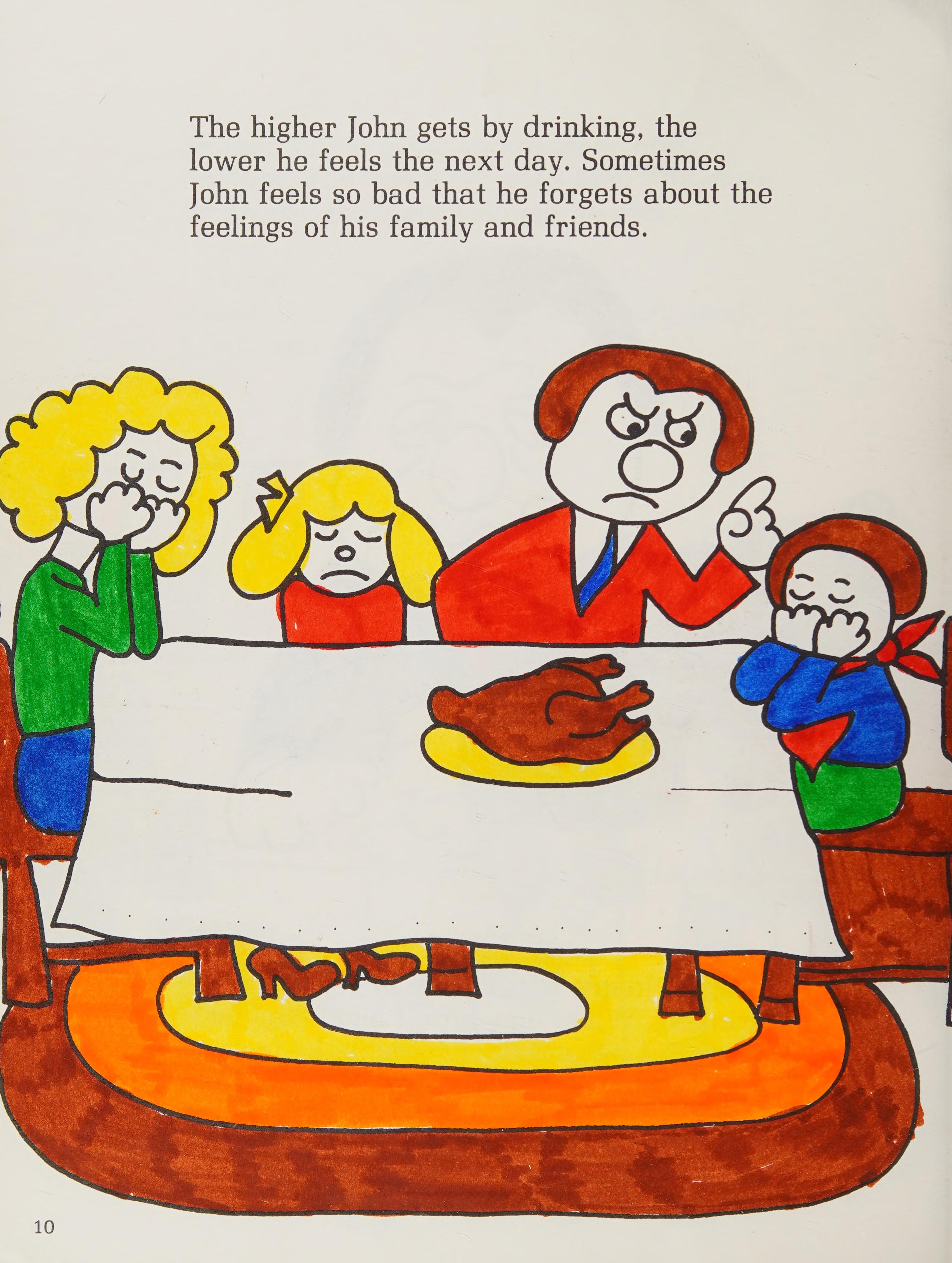 Story About Feelings/Coloring Book