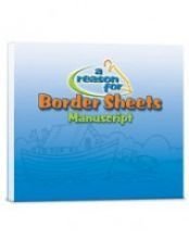 Reason For Handwriting Cursive Border Sheets: Cursive Border Book