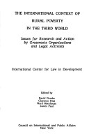 International Context of Rural Poverty in the Third World