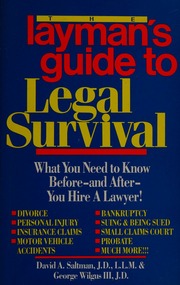 Layman's Guide to Legal Survival