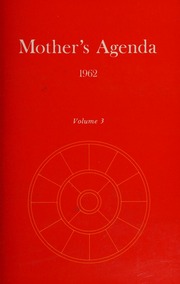 Mothers Agenda Volume 3 1962