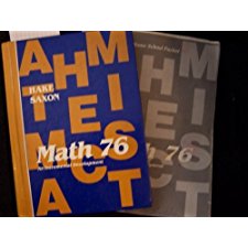 Saxon Math 76