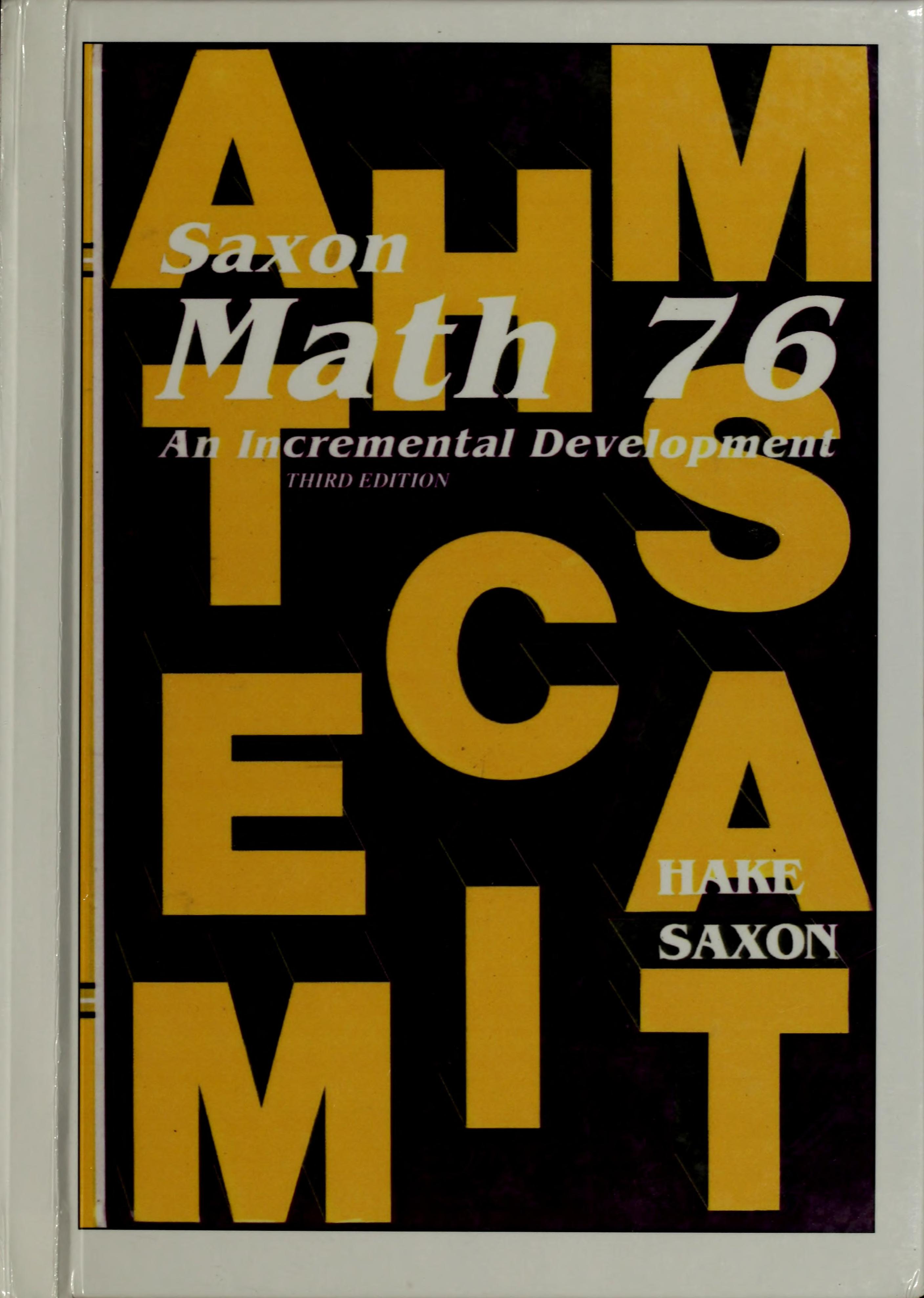 Saxon Math 76