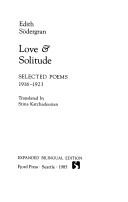 Love & Solitude