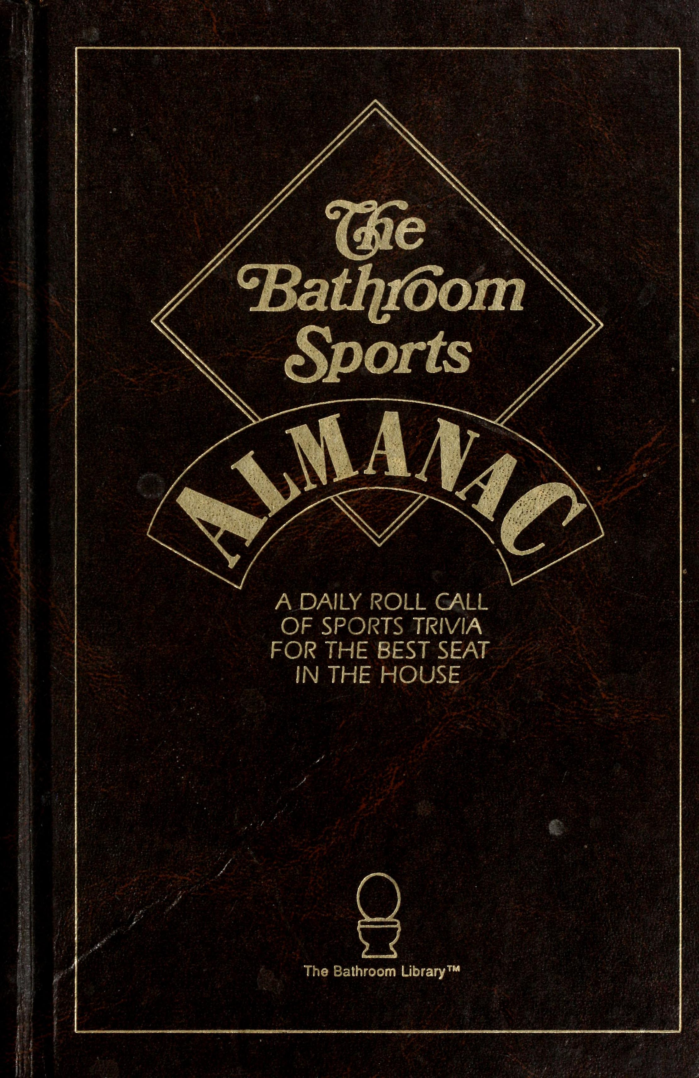 The Bathroom Sports Almanac