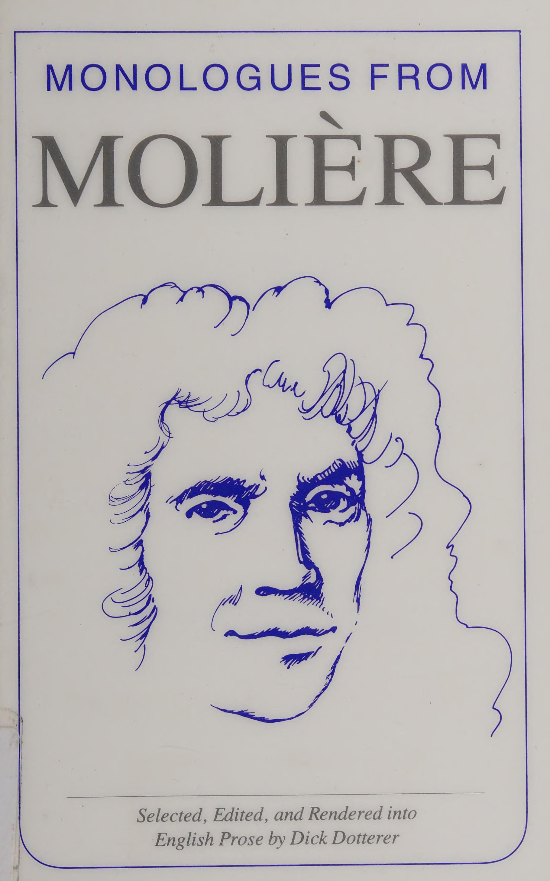 Monologues From Moliere