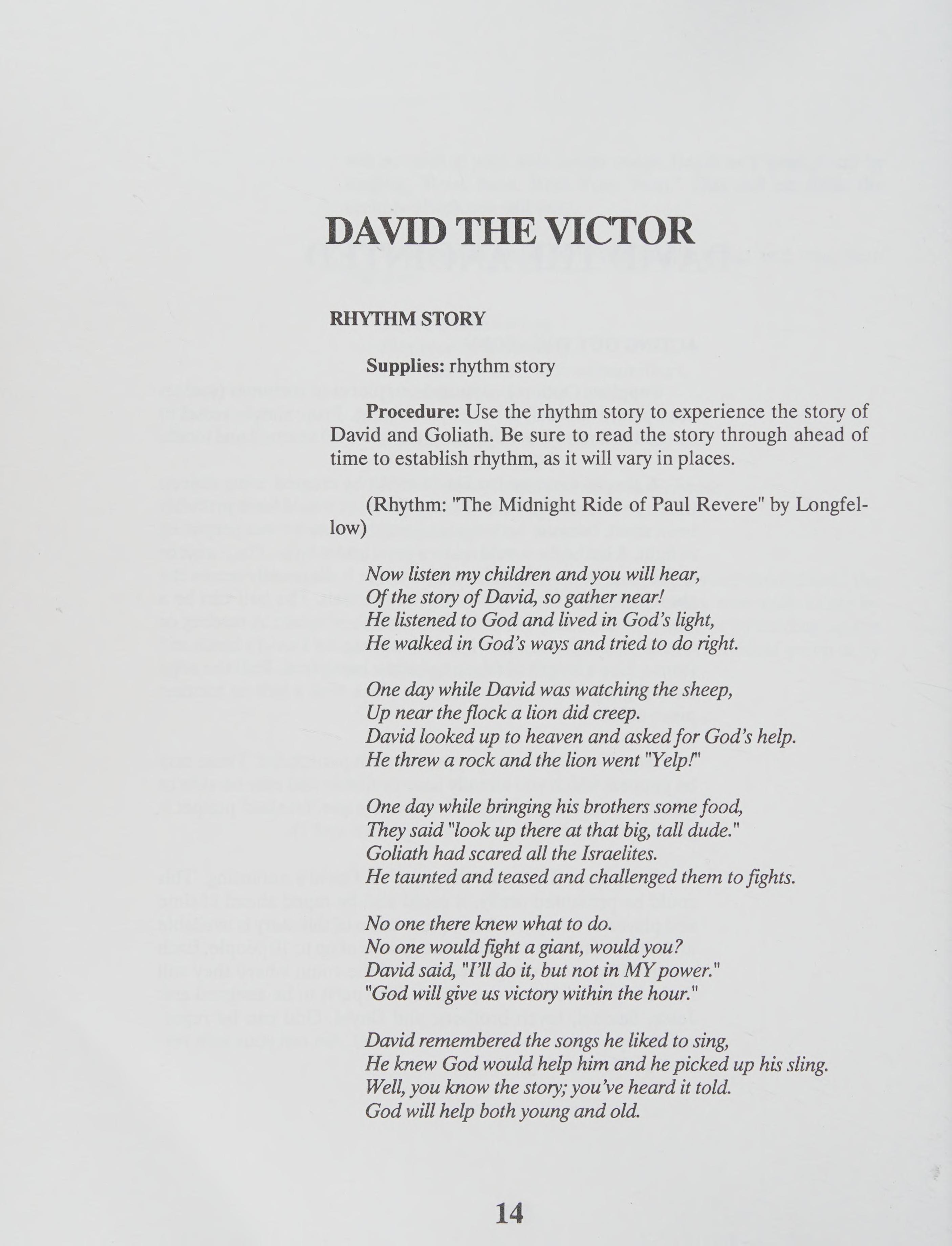 A Day With David