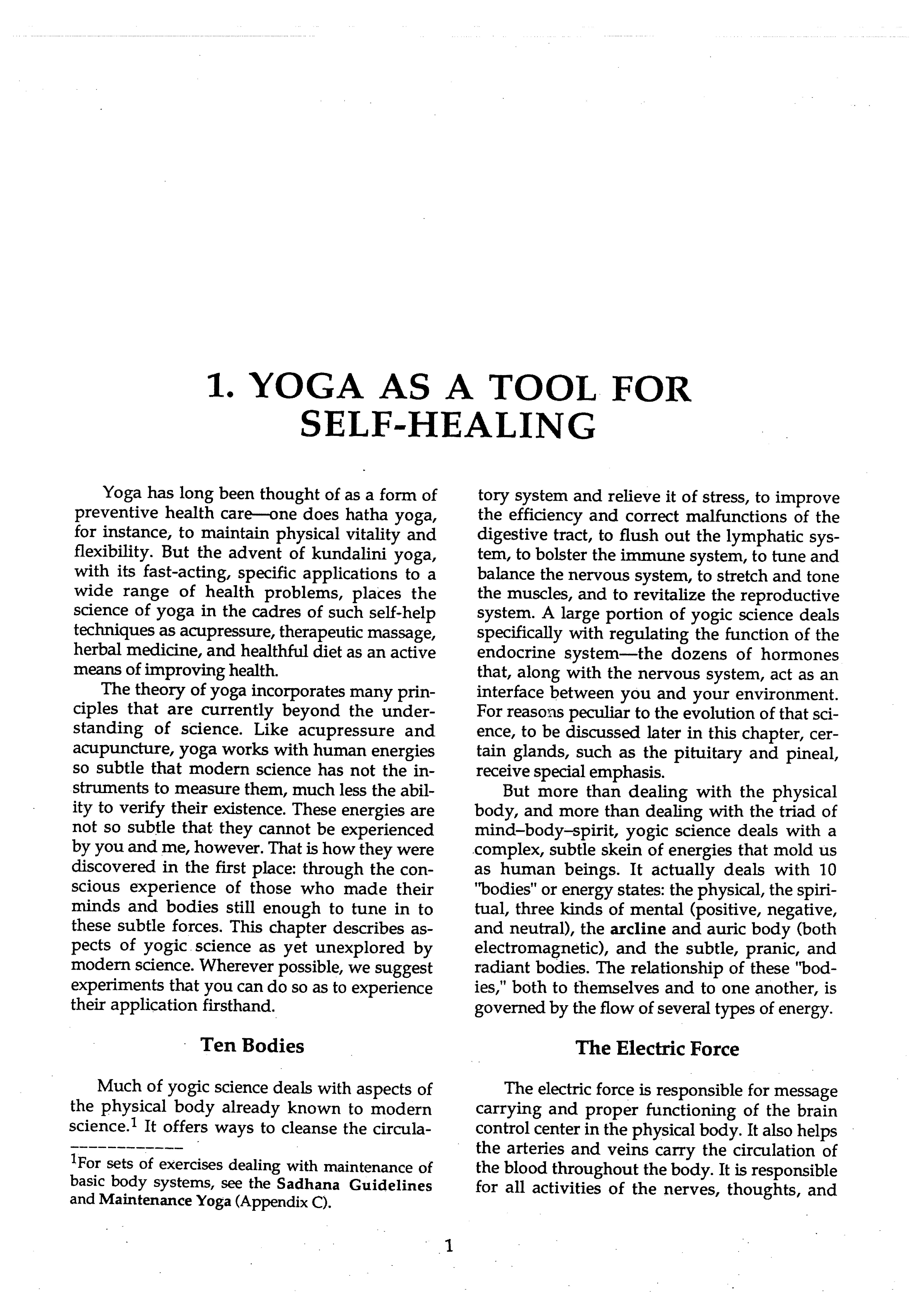 Yoga For Health And Healing: From The Teachings Of Yogi Bhajan, Ph.D.