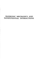 Hadronic Mechanics And Nonpotential Interactions