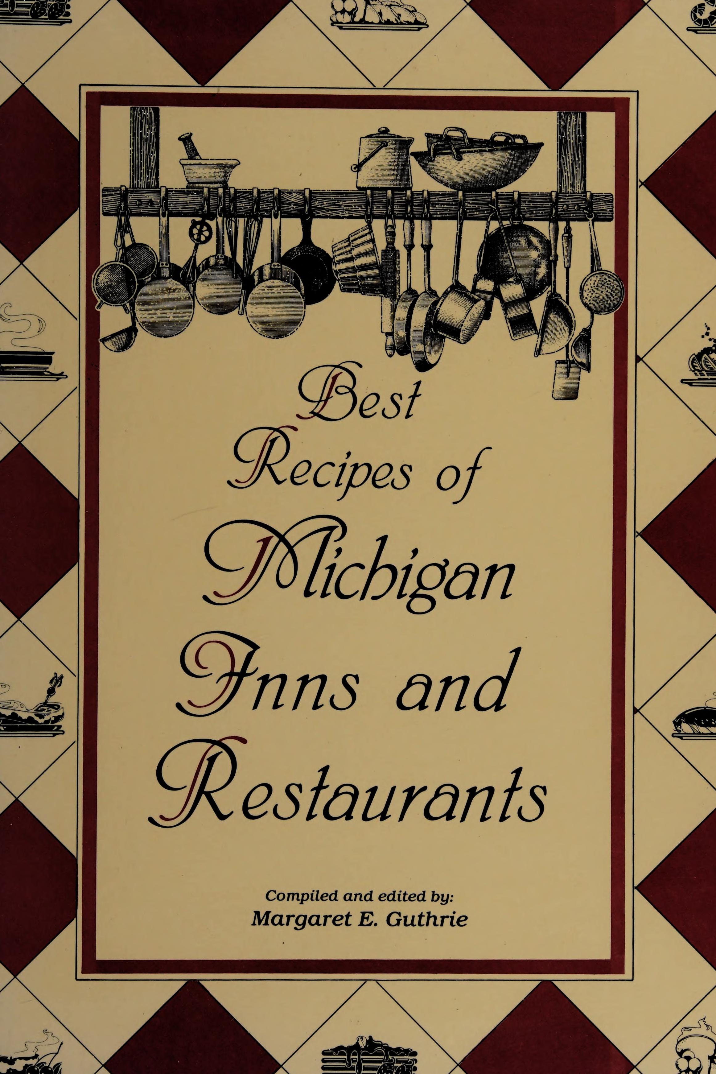 Best Recipes Of Michigan Inns And Restaurants
