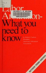 Labor Arbitration: What You Need To Know