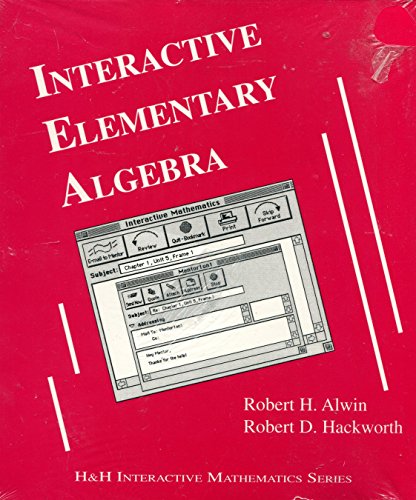 Interactive Elementary Algebra