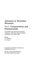 Advances in Boundary Elements Vol 1