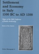 Settlement and Economy in Italy