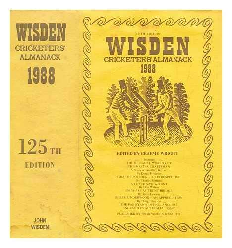 Wisden Cricketers' Almanack, 1988