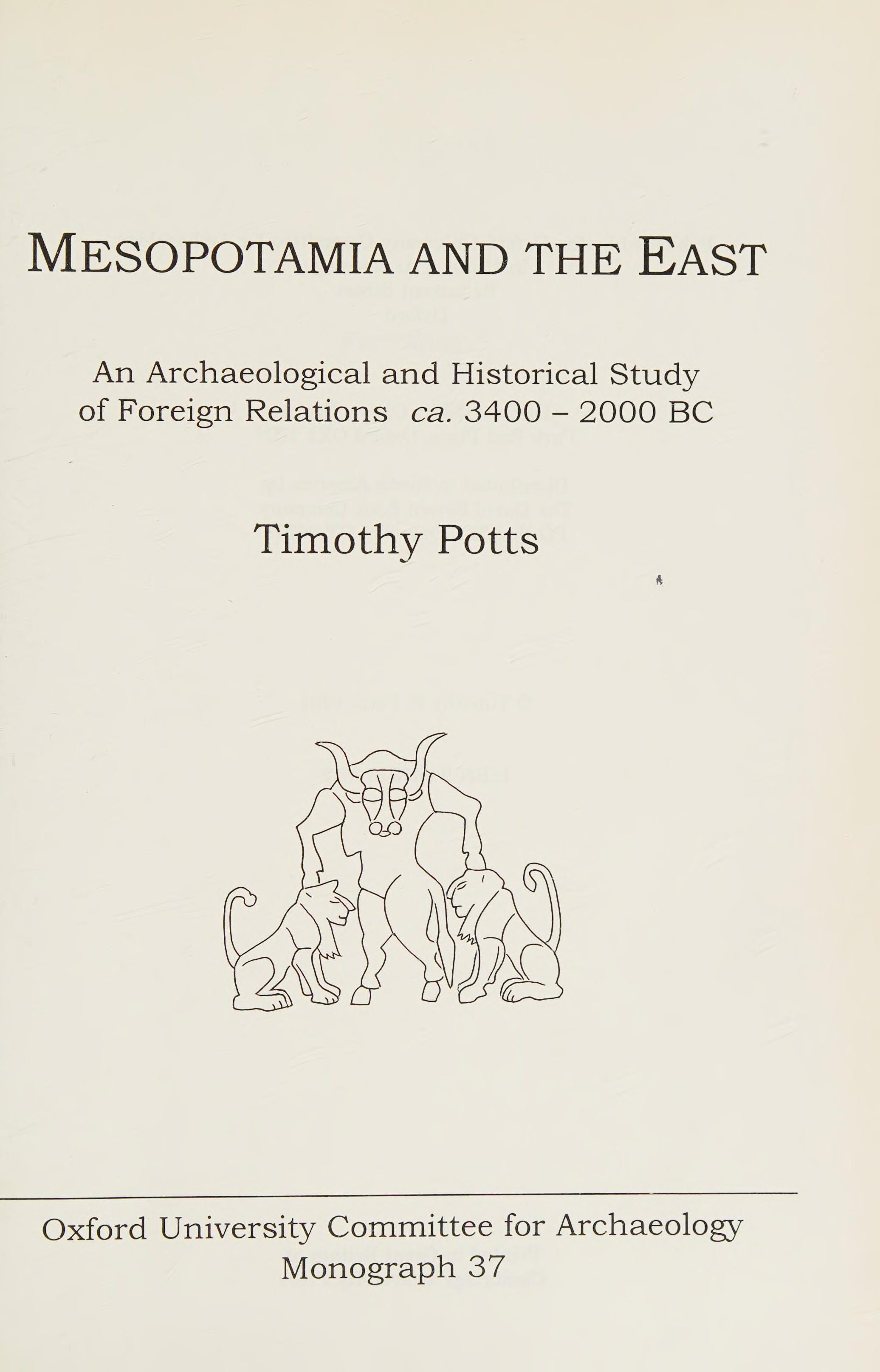 Mesopotamia the East