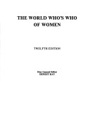 World Whos Who of Women 1994-95