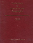 Dictionary of International Biography 1999